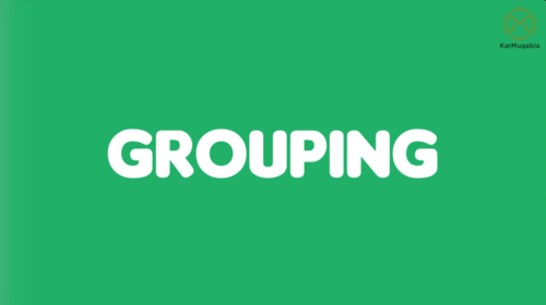 Grouping with Shapes