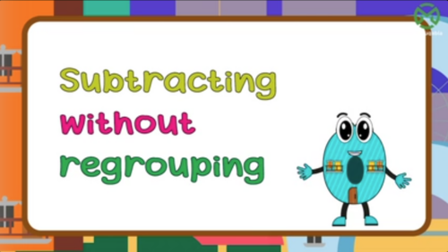 Subtraction without borrowing