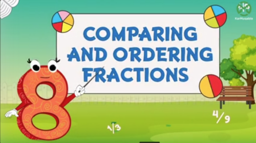 Comparing and Ordering Fractions