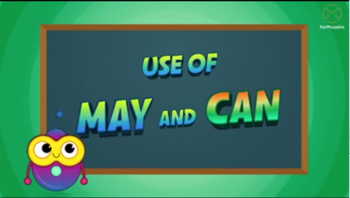 Use of Can and May