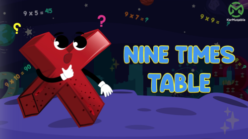 Nine times Table
